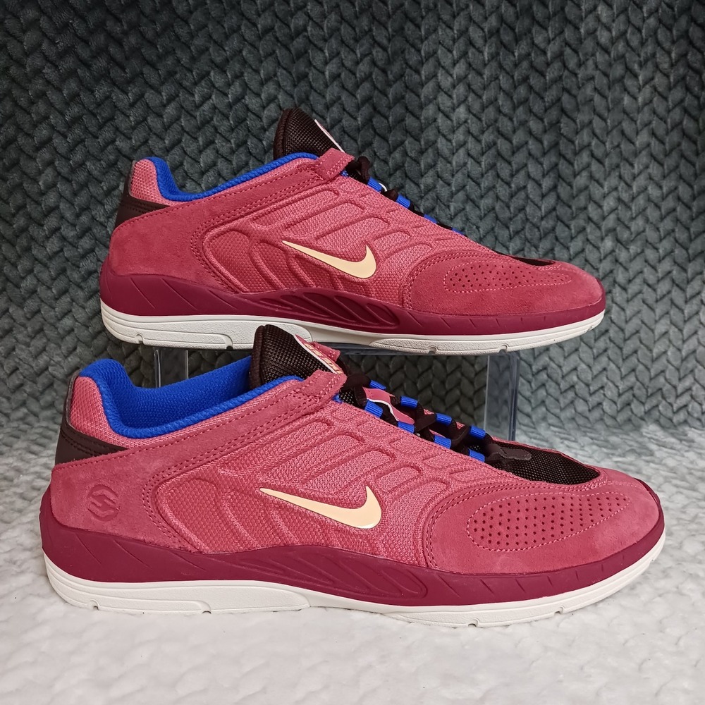 Nike SB Vertebrae Adobe Earth Noble Red Mens Skateboarding Sneaker Shoes Sz 11.5